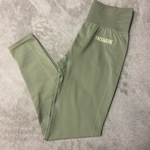 Gymshark leggings. Sage green. Size Medium.